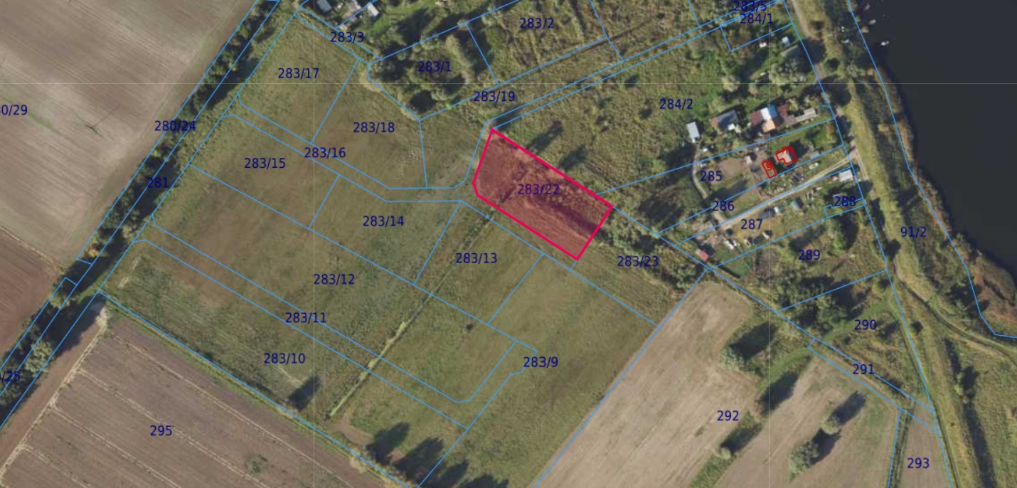 Działka | Wiślinka dz. 283/22 | 0,3003 ha