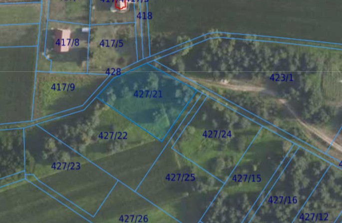 Działka| Grędzina dz 427/21 | 0,3000 ha