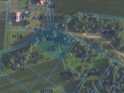 Działka| Grędzina dz 427/21 | 0,3000 ha