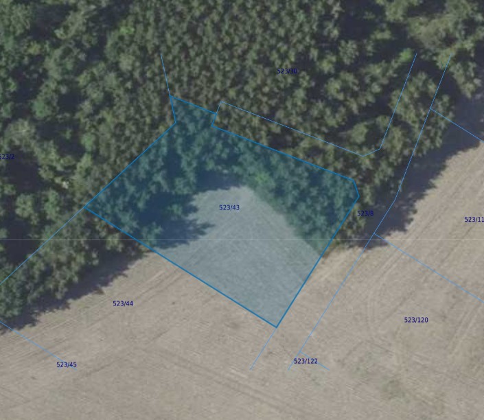 Działka | Miłoszyce dz. 523/43 | 0,3000 ha