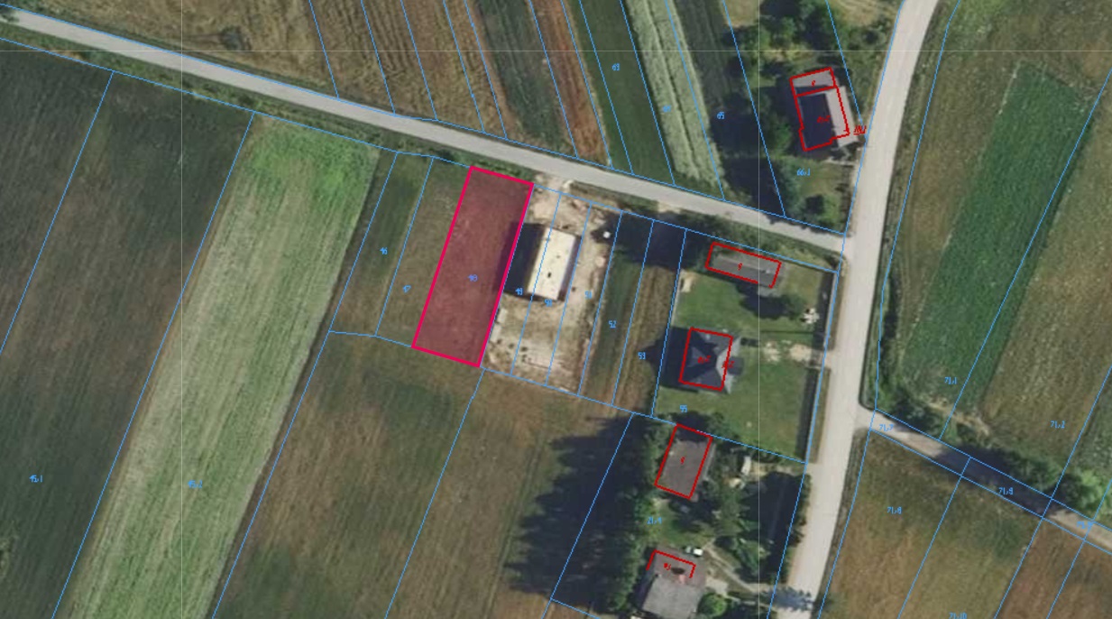 Działka | Wójcin dz. 48 | 0,0700 ha