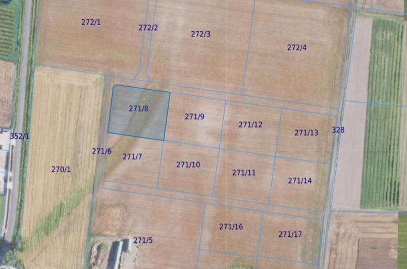 Działka| Brzyków dz 271/8 | 0,3033 ha