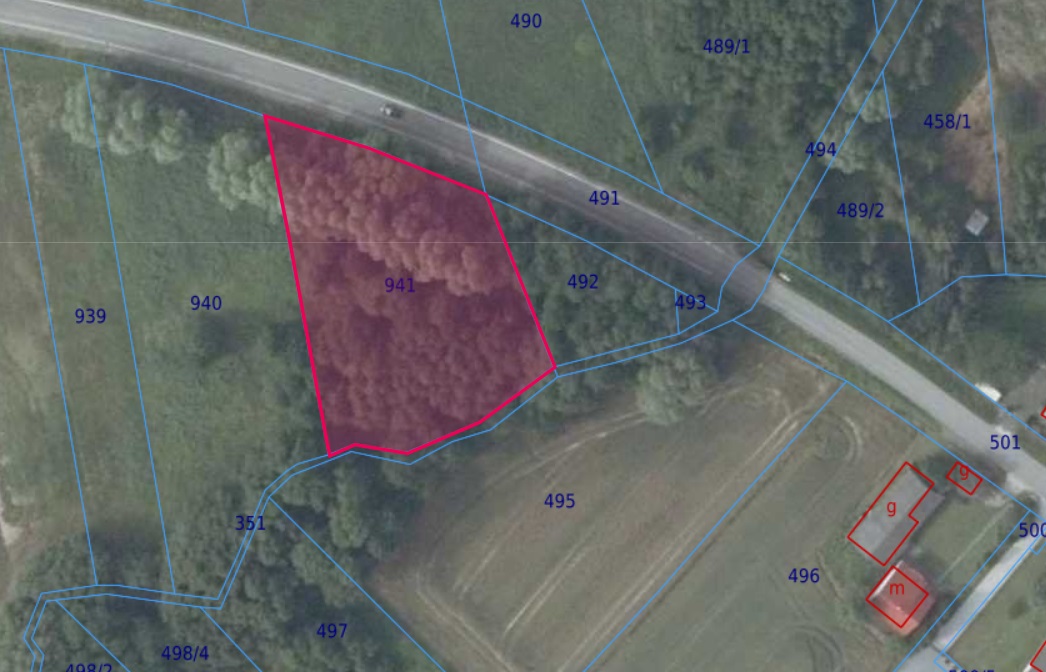 Działka | Trąbki dz. 941 | 0,2759 ha