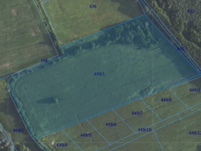 Działka| Grędzina dz 449/1 | 4,1806 ha
