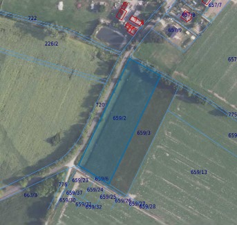 Działka | Miłocice dz.  659/2  | 0,9965 ha