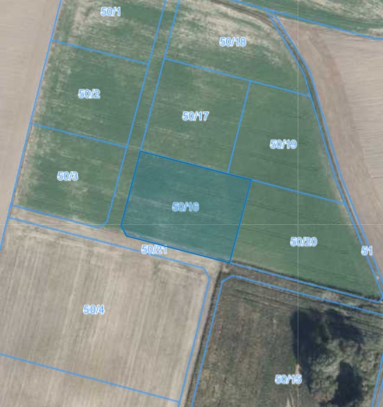 Działka | Węglewo dz. 50/16 |  0,3645 ha