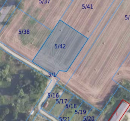 Działka | Miłocice dz. 5/42  |  0,3250 ha