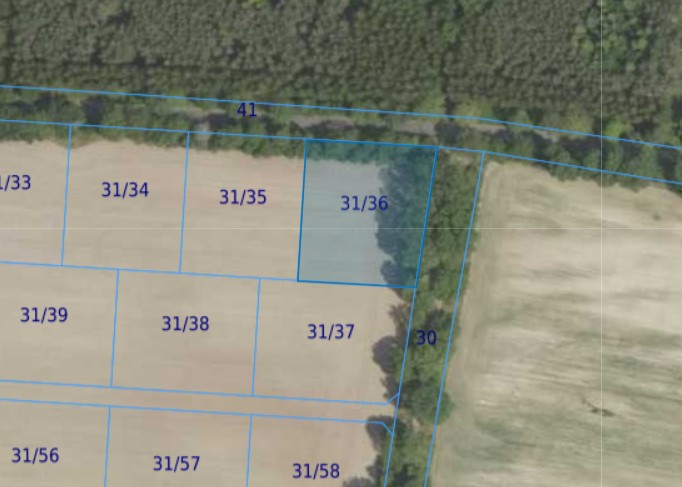Działka| Grabowno Wielkie dz 31/36 | 0,3165 ha