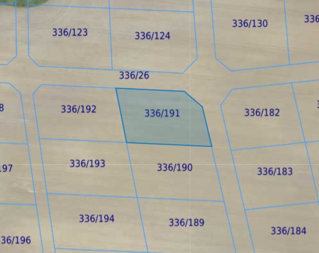 Działka| Grabowno Wielkie dz 336/191 | 0,3002 ha