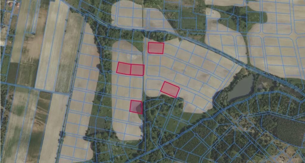 Grabowno Wielkie  356/20, 356/40, 356/41, 356/51, 356/69