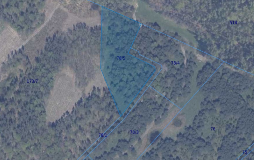 Działka | Błotnia dz 78/5 | 1,0976 ha