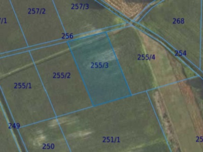 Działka| Grędzina dz 255/3 | 0,3500 ha