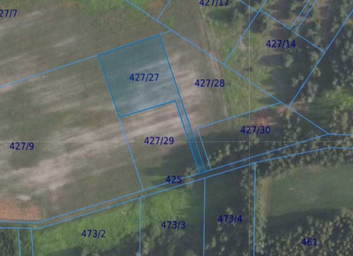Działka| Grędzina dz 427/27 | 0,3300 ha