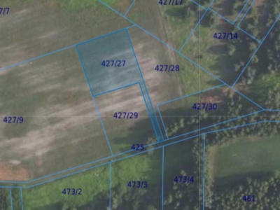 Działka| Grędzina dz 427/27 | 0,3300 ha