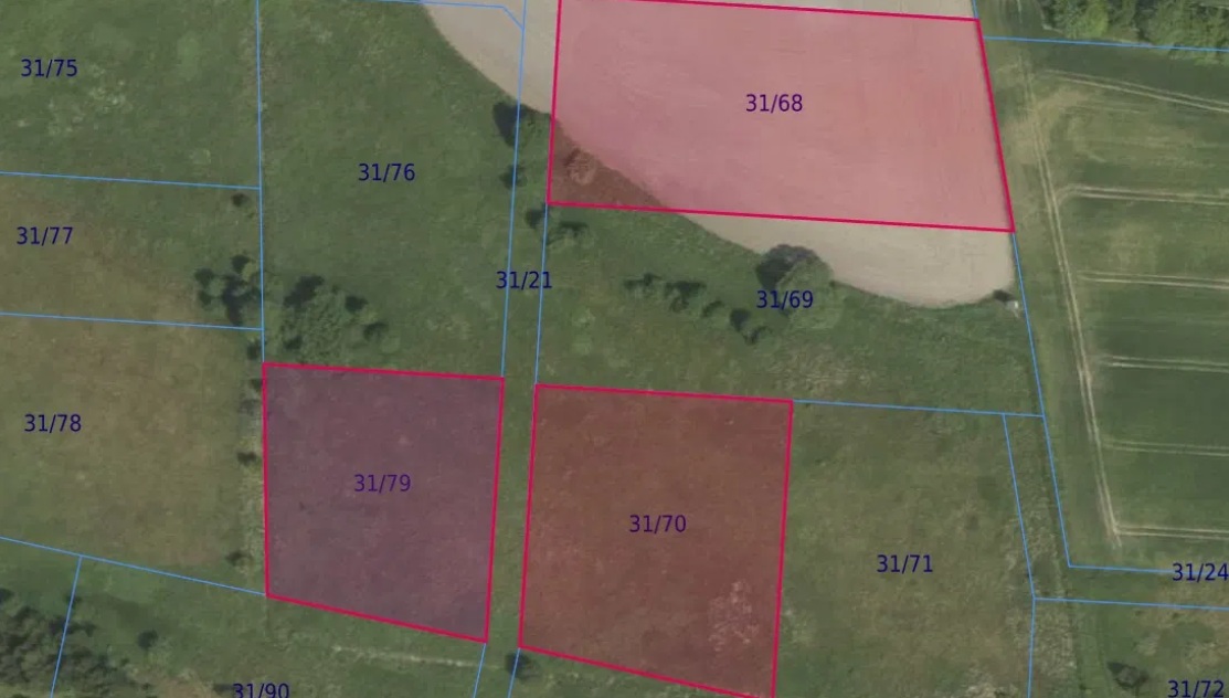 Grabowno Wielkie dz. 31/68, 31/70, 31/79