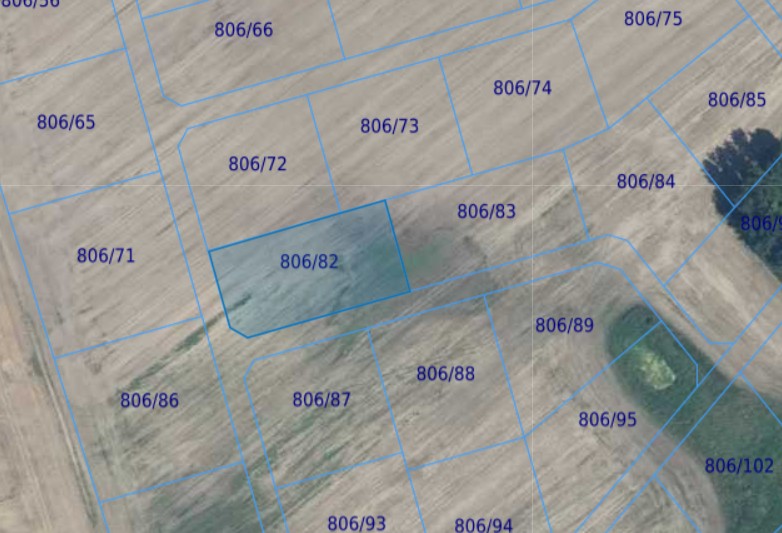 Działka| Gościno dz 806/82 | 0,3088 ha