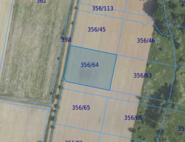 Działka| Grabowno Wielkie dz 356/64 | 0,3297 ha