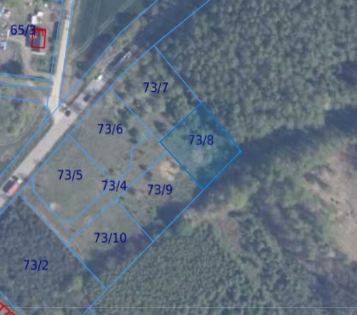 Działka | Miłowo dz. 73/8 | 0,1336 ha