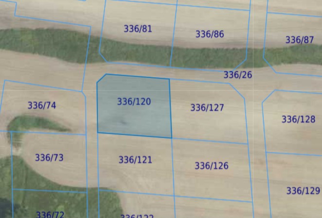 Działka| Grabowno Wielkie dz 336/120 | 0,3234 ha
