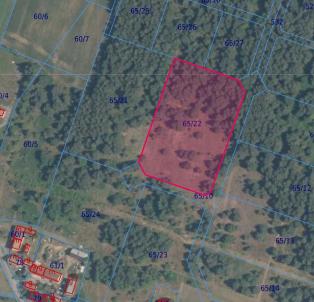 Działka | BISKUPICE dz. 65/22 | 1,0774 ha
