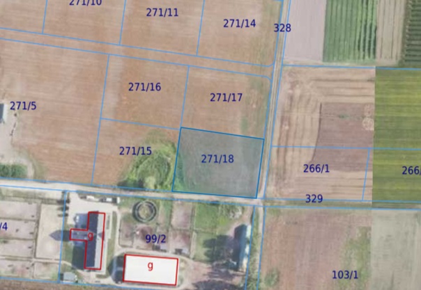 Działka| Brzyków dz 271/18 | 0,3020 ha