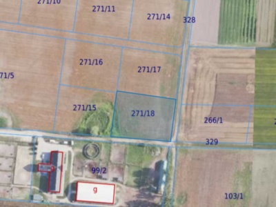 Działka| Brzyków dz 271/18 | 0,3020 ha