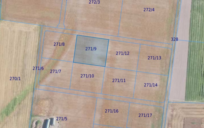 Działka| Brzyków dz 271/9 | 0,3021 ha
