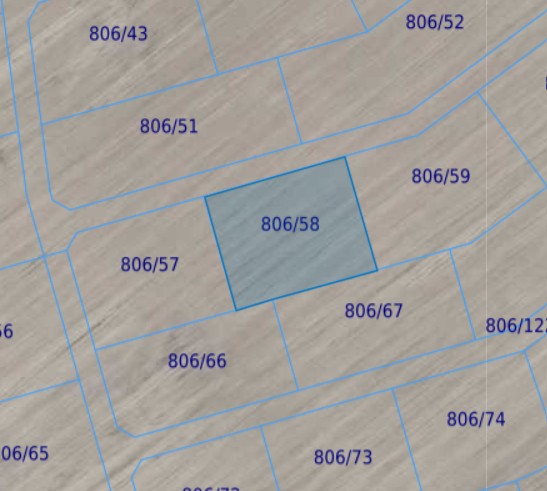 Działka| Gościno dz 806/58 | 0,3100  ha