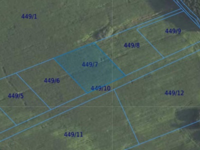 Działka| Grędzina dz 449/7 | 0,3123 ha