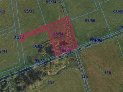 Działka | Sulmin dz. 95/ 54 | 0,1542 ha