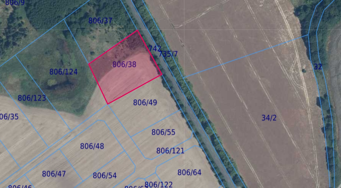 Działka | Gościno dz. 806/38 | 0,5538 ha