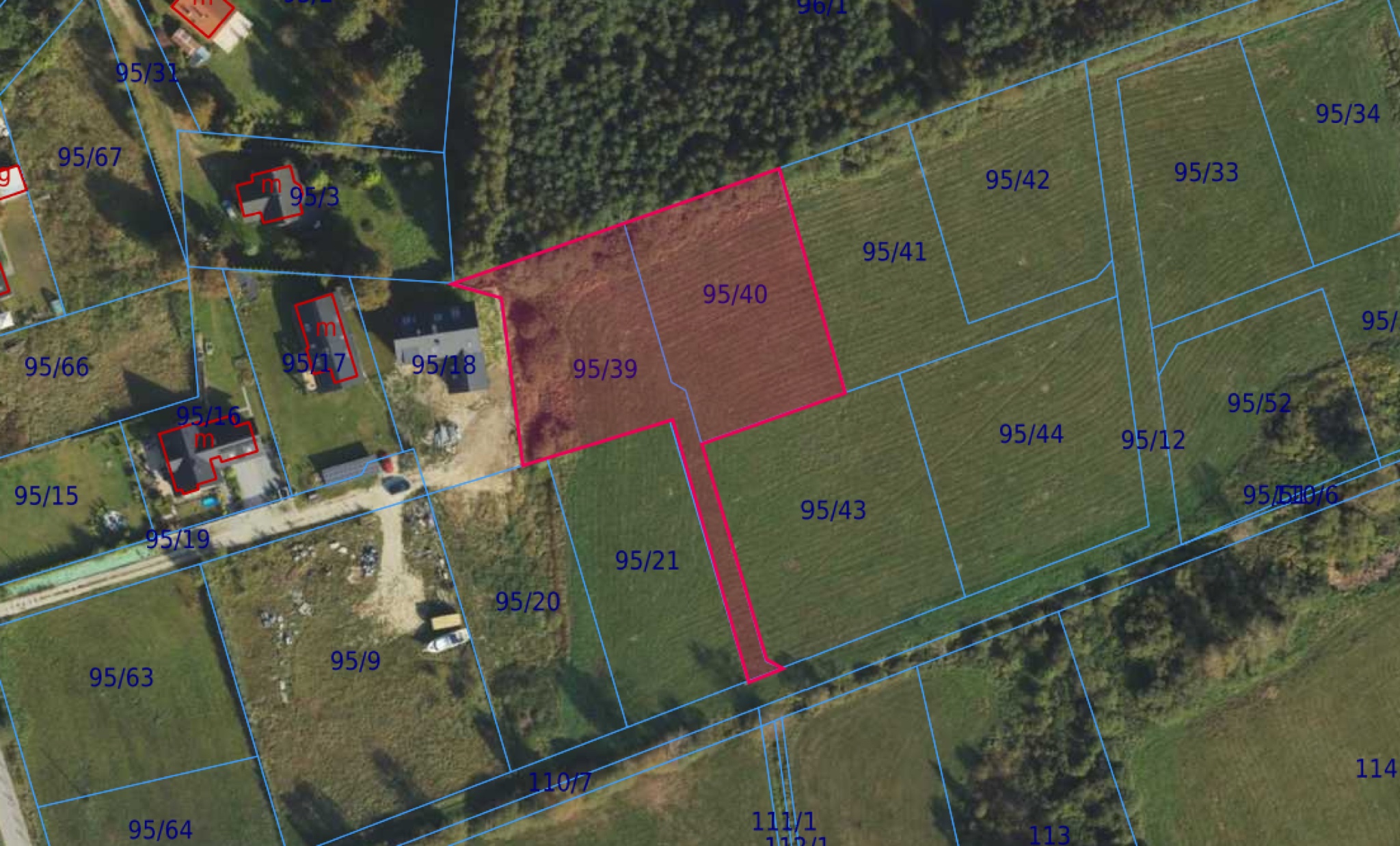 Działka | Sulmin dz. 95/39, 95/40 | 0.3261 ha