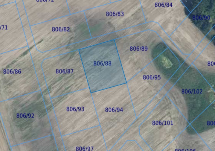 Działka| Gościno dz 806/88 | 0,3216 ha