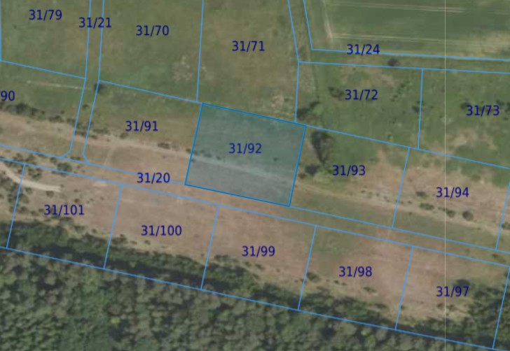 Działka | Grabowno Wielkie dz 31/92 |  0,3200 ha
