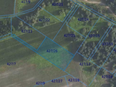 Działka| Grędzina dz 427/26 | 0,3572 ha
