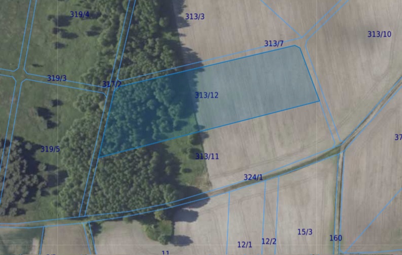 Działka| Chwałowice dz 313/12 | 1,4172 ha