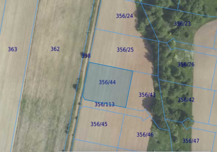 Działka| Grabowno Wielkie dz 356/44 | 0,3625 ha