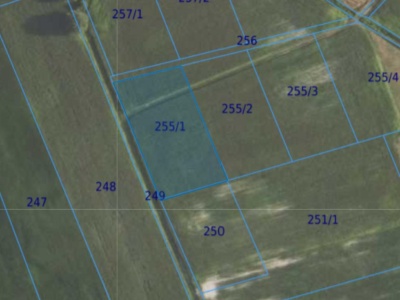 Działka| Grędzina dz 255/1 | 0,3750 ha