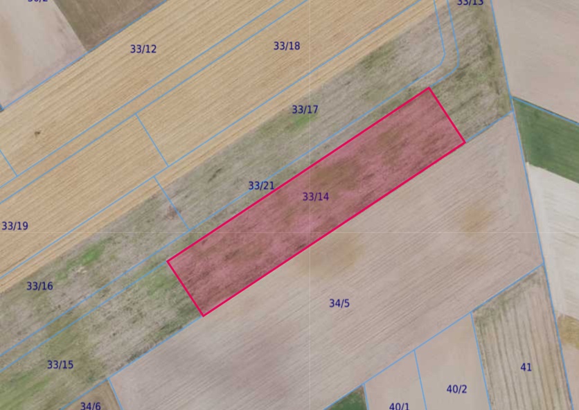 Działka | Biskupice dz. 33/14 |  1,2009 ha