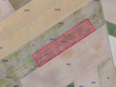 Działka | Biskupice dz. 33/14 |  1,2009 ha