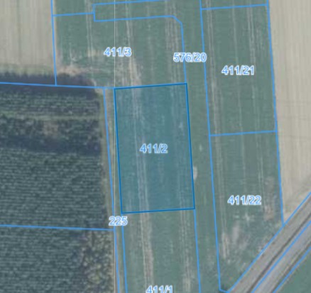 Działka | Lusówko dz. 411/2 |  0,3233 HA