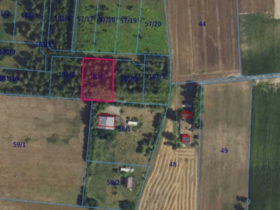 Działka | Cholewy dz. 181/7 | 0,1967 ha