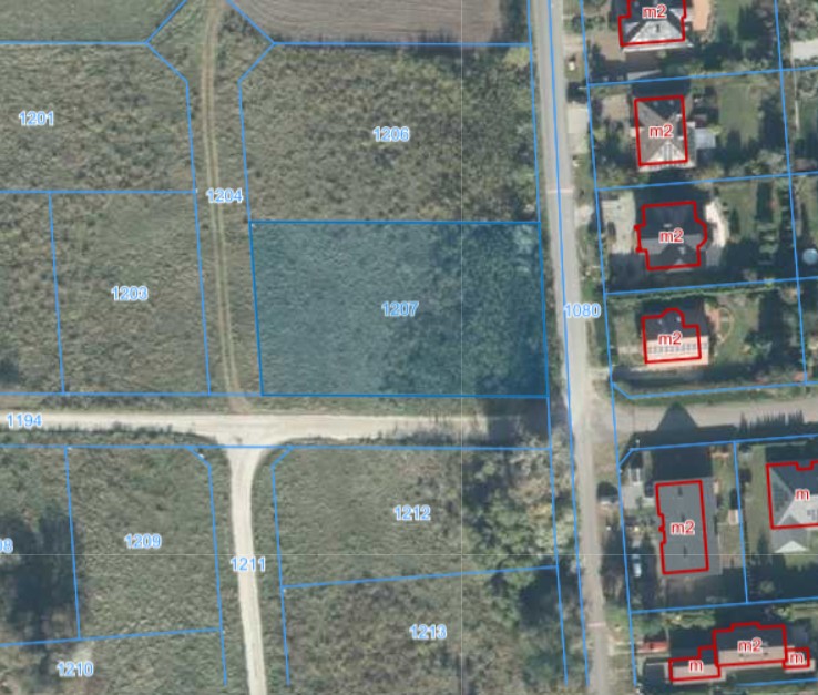Działka | Borówiec dz. 1207 | 0,1819 ha