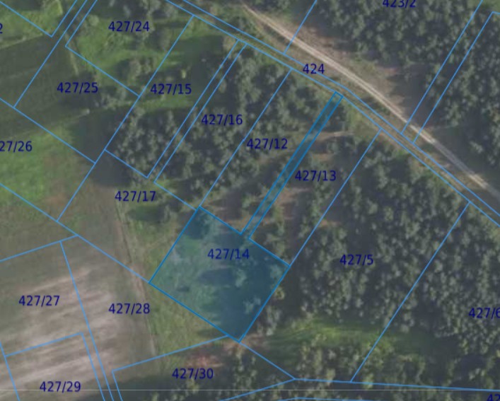 Działka| Grędzina dz 427/14 | 0,4048 ha