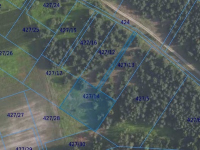 Działka| Grędzina dz 427/14 | 0,4048 ha
