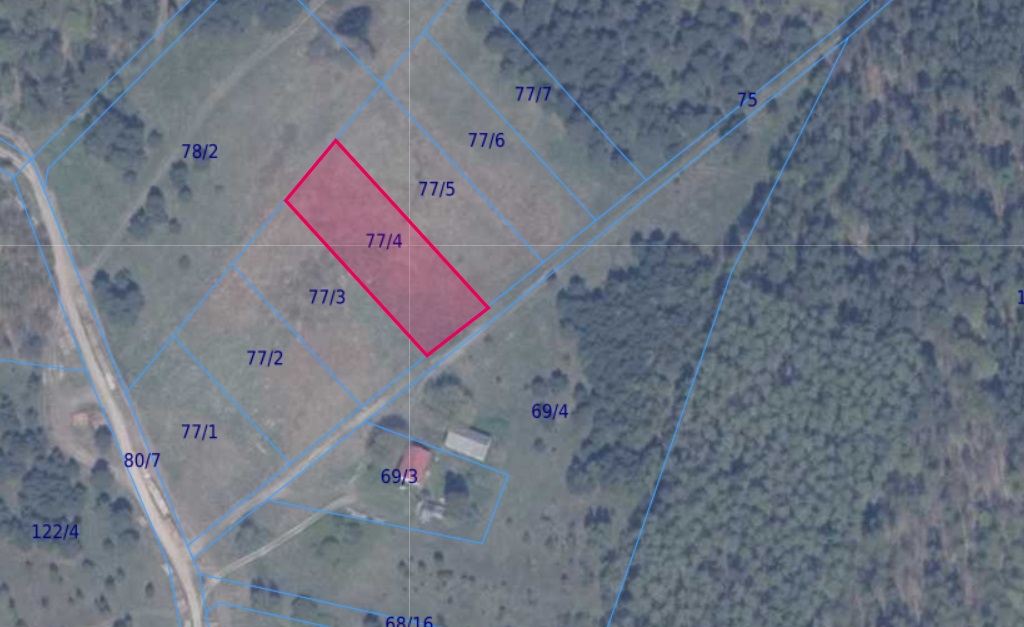 Działka | Błotnia dz. 77/4 | 0,3001 ha