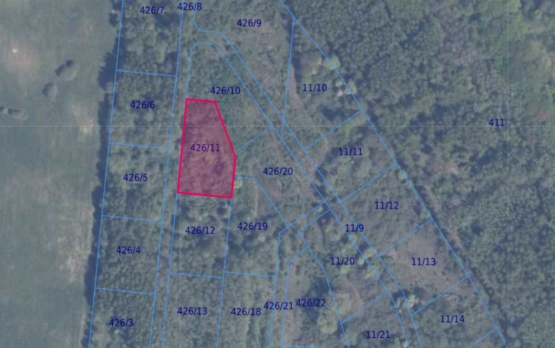 Działka | Pręgowo Górne dz. 426/11 | 0,3011 ha