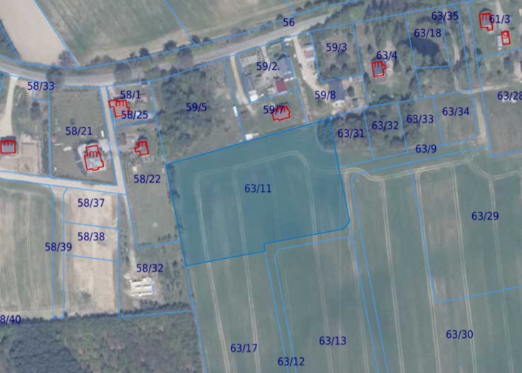 Działka | Ełganowo dz 63/11 | 1,0001 ha
