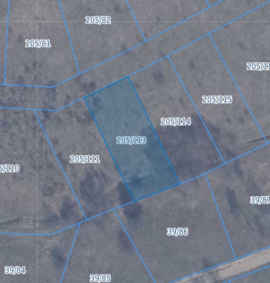 Działka |  SALINO dz. 205/113 |  0,1087 ha