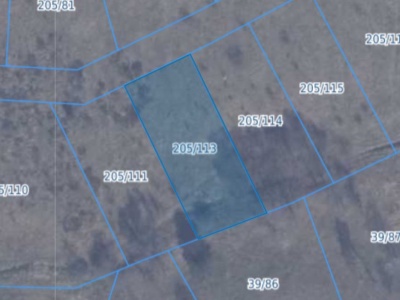 Działka |  SALINO dz. 205/113 |  0,1087 ha